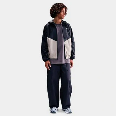 Nike Men's Windrunner Lined Jacket In Black