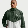 Nike Men's Windrunner Lined Jacket In Black
