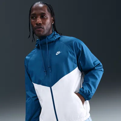 Nike Men's Windrunner Lined Jacket In Blue