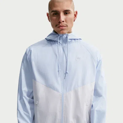 Nike Men's Windrunner Lined Jacket In Blue
