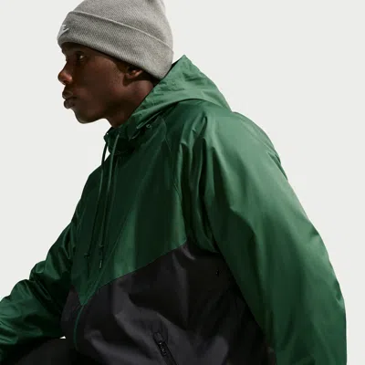 Nike Men's Windrunner Lined Jacket In Brown