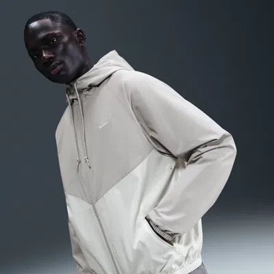 Nike Men's Windrunner Lined Jacket In Gray