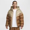 Nike Men's Windrunner Primaloftâ® Storm-fit Hooded Puffer Jacket In Brown