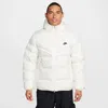 Nike Men's Windrunner Primaloftâ® Storm-fit Hooded Puffer Jacket In White