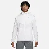 Nike Men's Windrunner Repel Running Jacket In White