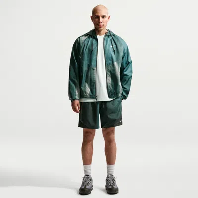 Nike Men's Windrunner "sunset" Lightweight Shorts In Green