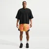 Nike Mens  Windrunner Short In Yellow/black