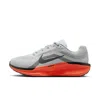 Nike Men's Winflo 11 Road Running Shoes (extra Wide) In Gray