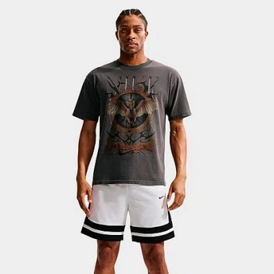Nike Men's Wings Graphic Basketball T-shirt In Black