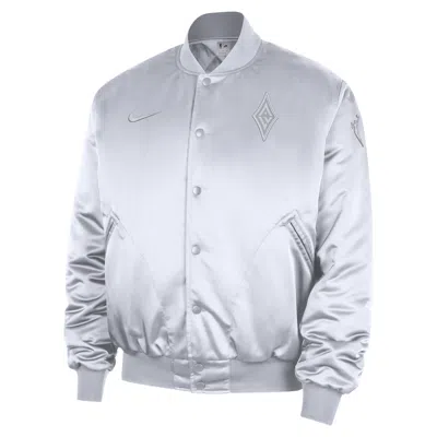 Nike Men's Wnba Dri-fit Basketball Jacket In Gray
