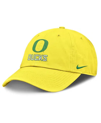 Nike Yellow Oregon Ducks 2025 On-field Club Adjustable Hat