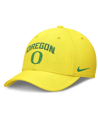 Nike Men's Yellow Oregon Ducks 2025 On-field Rise Performance Flex Hat