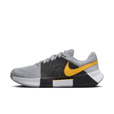 Nike Men's Zoom Gp Challenge 1 Hard Court Tennis Shoes In Grey