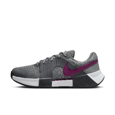 Nike Men's Zoom Gp Challenge 1 Hard Court Tennis Shoes In Grey