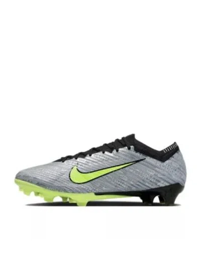 Pre-owned Nike Men Zoom Mercurial Vapor 15 Elite Xxv Fg P Soccer Cleats Bosina Fj2967-060 In Silver