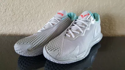 Pre-owned Nike Men's Zoom Vapor Cage 4 'metallic Silver Nadal Bite Collection Cd0424-004