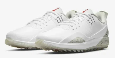 Pre-owned Nike Mens Air Jordan Golf Adg3 Cw7242 Multiple Sizes Colorway Bred Available Adg In White Cement