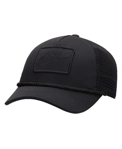 Nike Mens And Womens Black Rise Performance Adjustable Hat