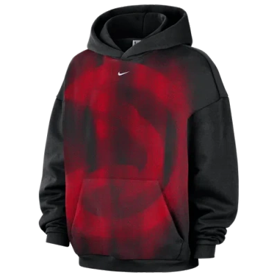 Nike Mens Atlanta Hawks Basketball Icon Hoodie In Black