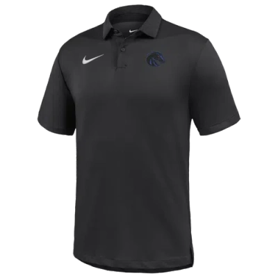 Nike Mens Boise State Broncos Boise State Primary Polo In Black