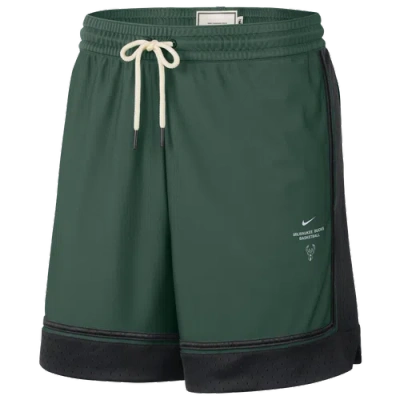 Nike Mens Bucks Dri-fit 6" Pro Shorts In Green