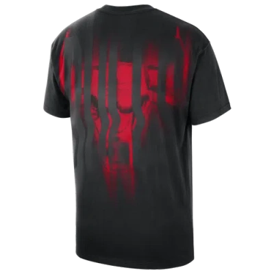 Nike Mens Bulls Pregame T-shirt In Black