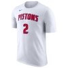Nike Mens Cade Cunningham  Pistons Name And Number T-shirt In White