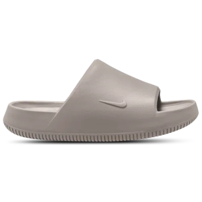 Nike Mens Calm Slides 2.0 In Gray