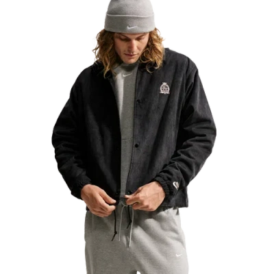 Nike Mens Club Cord Coaches Jacket Ncc In Green