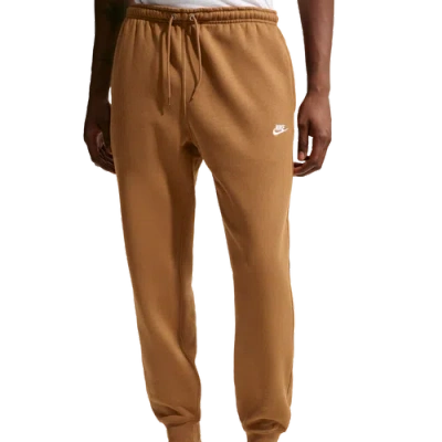 Nike Mens Club Joggers In Red