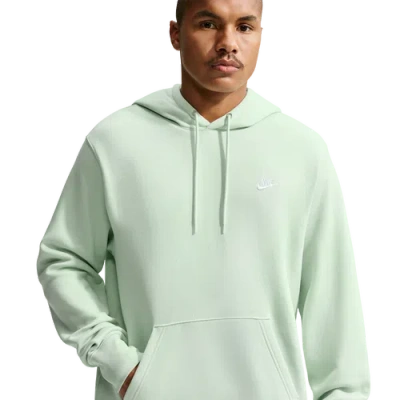 Nike Mens Club Pullover Hoodie In Blue