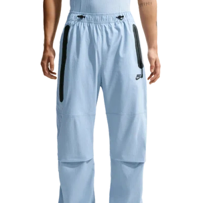 Nike Mens Drifit Tech Woven Pant In Red