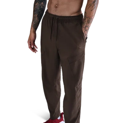 Nike Mens Dri-fit Unlimited Alt Cargo Pants In Brown
