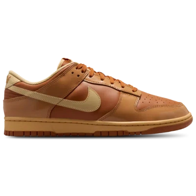Nike Mens Dunk Low Retro In Brown