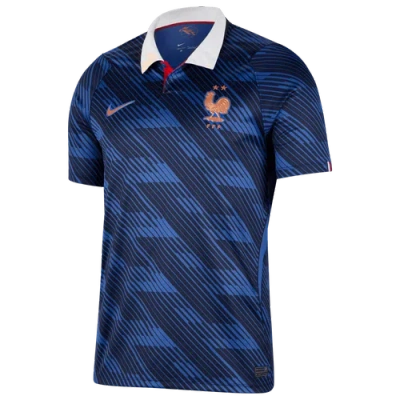 Nike Mens France  France Away Replica Stadium Jersey In Blue