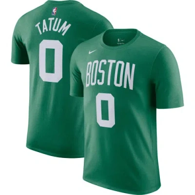 NIKE MENS JAYSON TATUM NIKE CELTICS NAME & NUMBER T-SHIRT