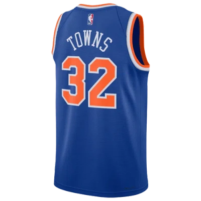 Nike Mens Karl-anthony Towns  Knicks Icon Edition Jersey In Multi