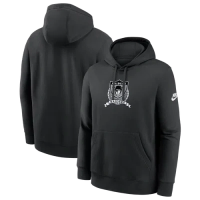Nike Mens Las Vegas Raiders Nfl Raiders Hoodie In Black