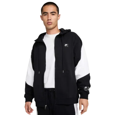 NIKE MENS NIKE AIR FLEECE FULL ZIP HOODIE BB