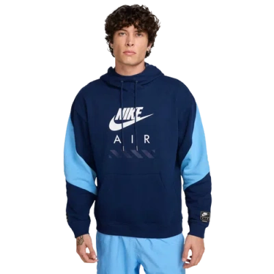 NIKE MENS NIKE AIR FLEECE PULLOVER HOODIE BFT