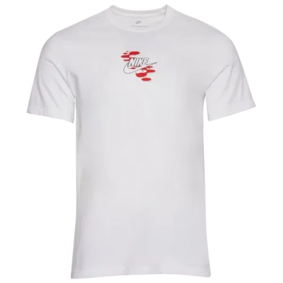 Nike Mens  Air Flip T-shirt In White/red/black
