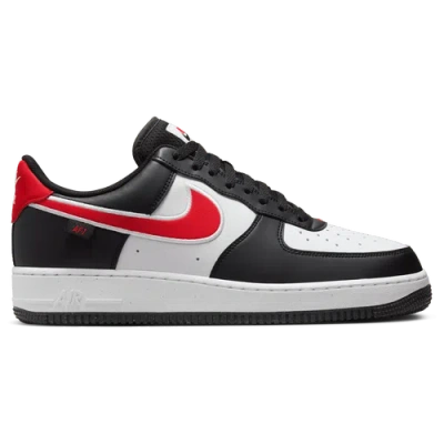 Nike Mens  Air Force 1 07 In Black/red/white