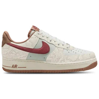 Nike Mens  Air Force 1 '07 Lv8 Emb In Summit White/canyon Rust/sail