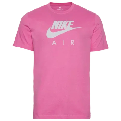 Nike Mens  Air Futura T-shirt In Playful Pink/grey