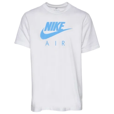 Nike Mens  Graphic T-shirt In White/carolina