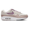 Nike Air Max 1 Sneaker In Light Bone/violet Dust