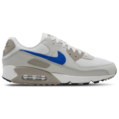 Nike Mens  Air Max 90 In White/racer Blue/grey