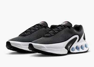 Pre-owned Nike Mens  Air Max Dn Black Cool Grey Pure Platinum Mesh Shoes Genuine