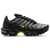 Nike Air Max Plus Sneakers In Black/opti Yellow/wolf Grey