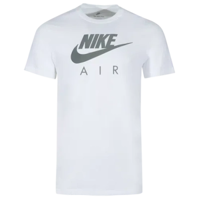 Nike Mens  Air Reflective T-shirt In White/silver